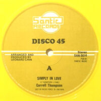 12 / CARROLL THOMPSON / SIMPLY IN LOVE