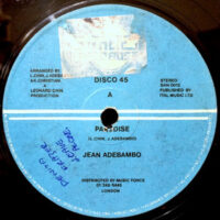 12 / JEAN ADEBAMBO / PARADISE / PARA DUB