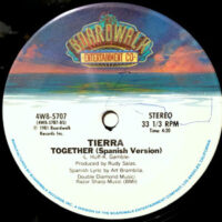 12 / TIERRA / LATIN DISCO (DANCE VERSION) / TOGETHER (SPANISH VERSION)