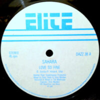 12 / SAHARA / LOVE SO FINE (VOCAL)