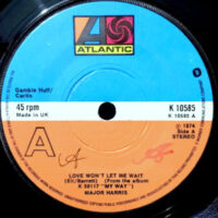 7 / MAJOR HARRIS / LOVE WON'T LET ME WAIT