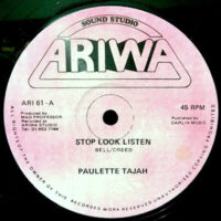 12 / PAULETTE TAJAH / STOP LOOK LISTEN