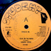 12 / SANDRA CROSS / GLUE ON THE PAPER / WANT YOU FOR MYSELF