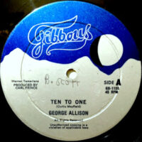 12 / GEORGE ALLISON / TEN TO ONE / CHANGE YOUR PLAN