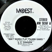 7 / G.C. CAMERON / DON'T WANNA PLAY PAJAMA GAMES