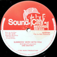 12 / ONE DESTINY / SUMMER'S HERE WITH YOU / I CAN'T TAKE IT (RADIOACTIVE LOVE)