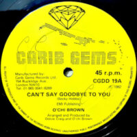 12 / O'CHI BROWN / CAN'T SAY GOOD BYE TO YOU