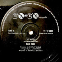 12 / PAUL ROSE / SAY HELLO