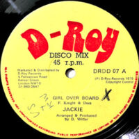 12 / JACKIE / GIRL OVER BOARD