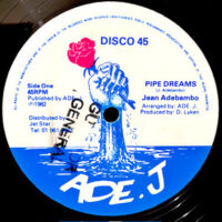 12 / JEAN ADEBAMBO / PIPE DREAMS