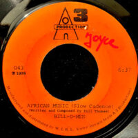 7 / BILL-O-MEN / AFRICAN MUSIC (SLOW CADENCE)